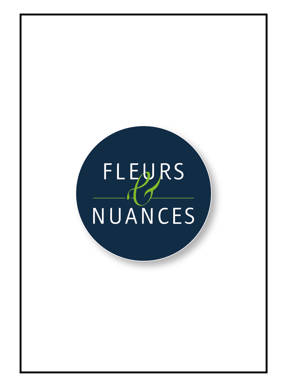 Logo entreprise fleurs et nuances