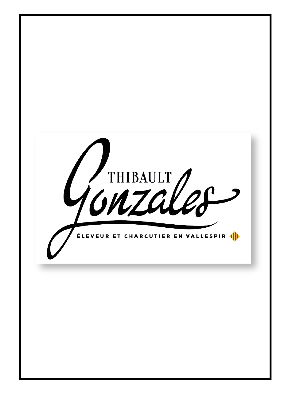 Logo pour le boucher charcutier Thibault Gonzales